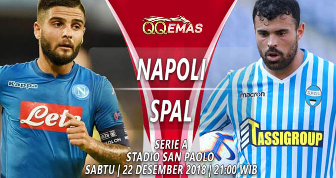 Prediksi Bola Napoli Vs SPAL 22 Desember 2018