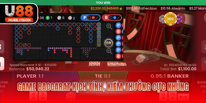 game baccarat kich tinh kiem thuong cuc khung Game Baccarat kịch tính, kiếm thưởng cực khủng