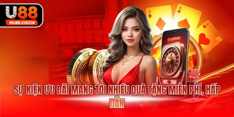 Sự kiện ưu đãi mang tới nhiều quà tặng miễn phí, hấp dẫn