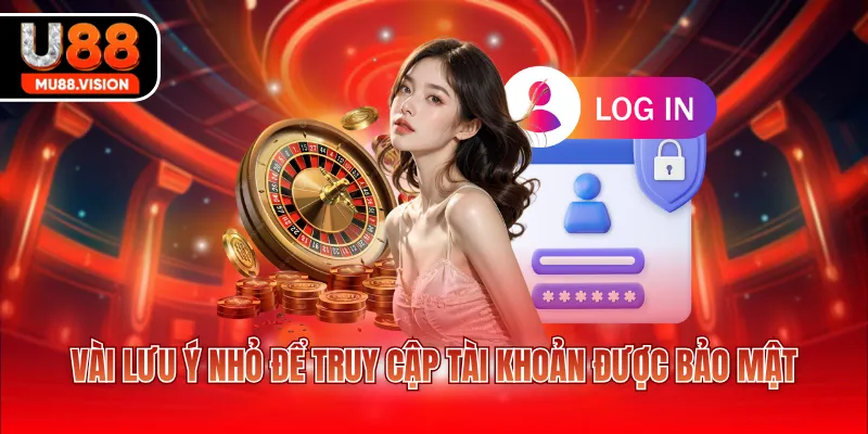 Vài lưu ý nhỏ để truy cập tài khoản được bảo mật